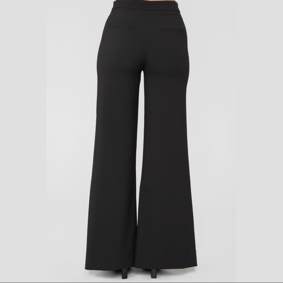 Black sexy dress pants NEW! Unique! - Picture 3 of 4